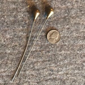 Antique Brass Hatpins